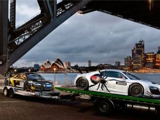 Audi R8 LMS race cars Bathurst 12 hour