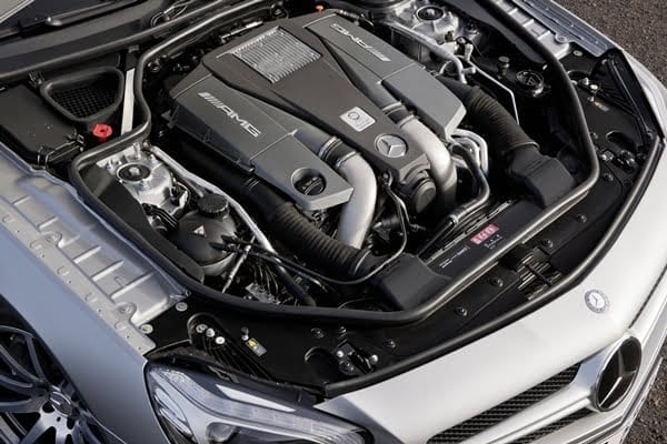 Mercedes Benz 2012 SL 63 AMG  engine