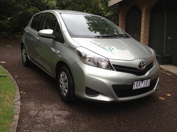 Toyota Yaris YR 2012 Front