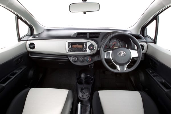 2011 Toyota Yaris YR interior