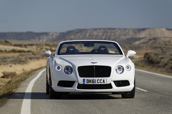 Bentley Continental GTC V8 convertible front Bentley Continental GTC V8 convertible front