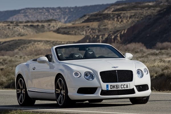 Bentley Continental GTC V8 convertible right front