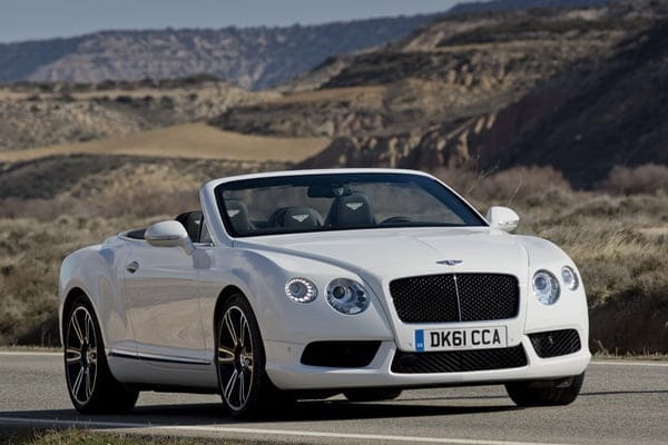 Bentley Continental GTC V8 convertible right front Bentley Continental GTC V8 convertible right front