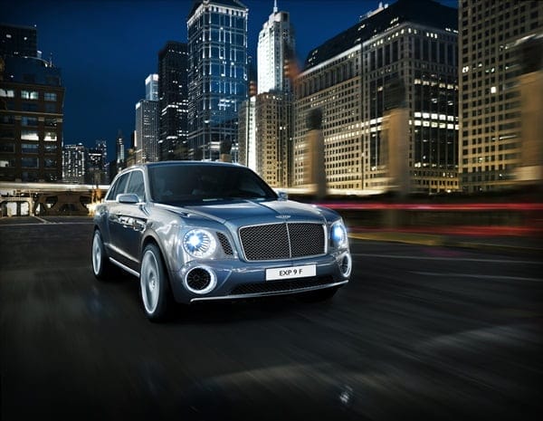 Bentley EXP 9 F AWD SUV Concept pr shot Bentley EXP 9 F AWD SUV Concept pr shot