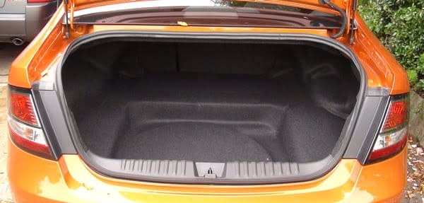 Ford Falcon XR6 2012 boot Ford Falcon XR6 2012 boot