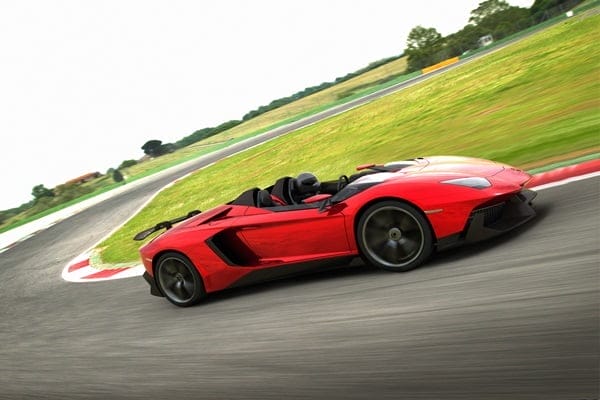 Lamborghini Aventador J at Geneva 