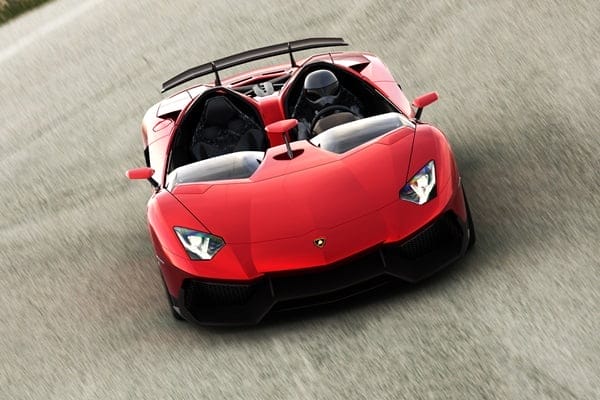 Lamborghini Aventador J at Geneva