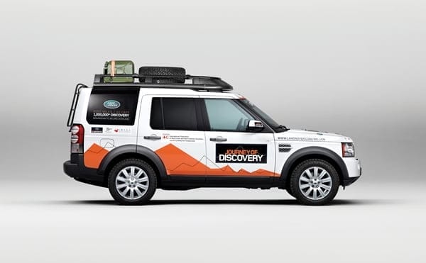 Land Rover Launches 'Journey Of Discovery'