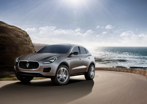 Maserati Kubang AWD SUV Concept Car