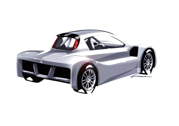 Mitsubishi iMiEV prototype for Pikes Peak 2 Mitsubishi iMiEV prototype for Pikes Peak