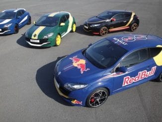 Renault Megane RS Formula 1 Show Cars