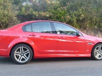 Holden Commodore SV6 on Chloe's Defensive Driving Course