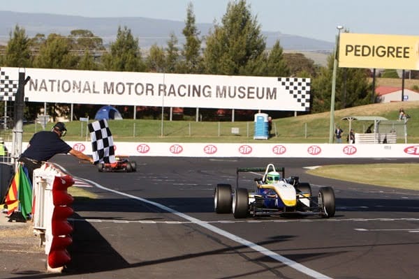 Kumho has helped F3 driver Chris Gilmour capture the fastest ever race lap around the iconic Mt Panorama