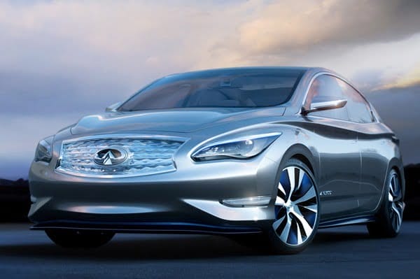 The Infiniti LE Zero Emmission front