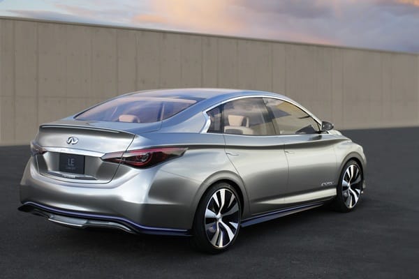 The Infiniti LE Zero Emmission rear