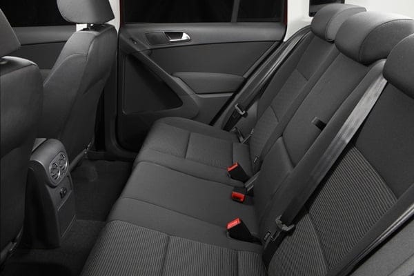 2012 Volkswagen Tiguan 103TDI rear seats