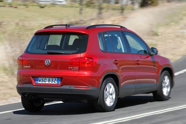 2012 Volkswagen Tiguan 103TDI rear