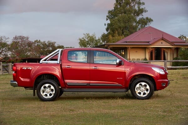 2012 Colorado LTZ Crew Cab side