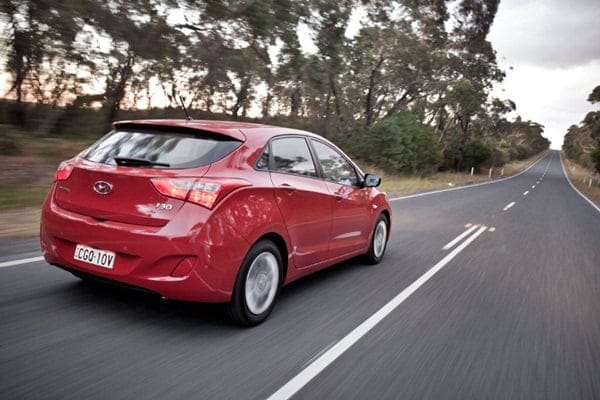 2012 Hyundai i30 Active Exterior rear