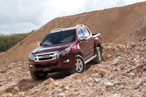 2012 Isuzu DMax 4x4 LS-Terrain crew cab 