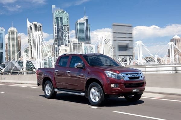 2012 Isuzu DMax 4x4 LS-Terrain crew cab