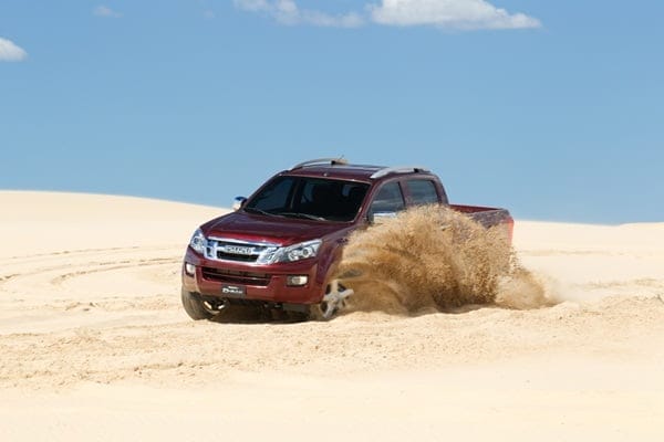 2012 Isuzu DMax 4x4 LS-Terrain crew cab 