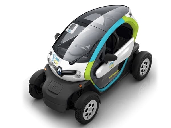 Twizy Way By Renault Shared Electric Mobility Service