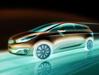 All new Kia Rondo at Paris Motor Show 2012