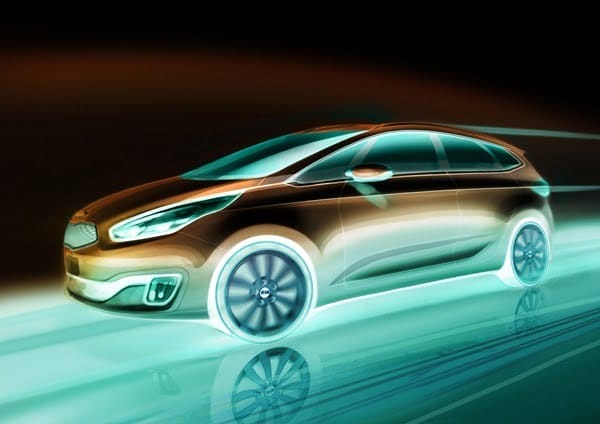 All new Kia Rondo at Paris Motor Show 2012