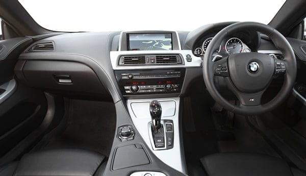 BMW 6 Series Gran Coupe dash