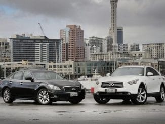 Infiniti FX crossover and the Infiniti M sedan