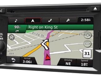 2013 Suzuki integrated touch screen infotainment system