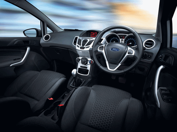 Ford WT Fiesta Zetec interior