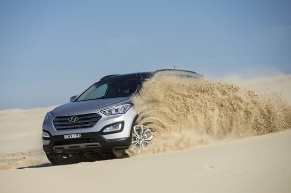 Hyundai Santa Fe Highlander Exterior – 4 sand