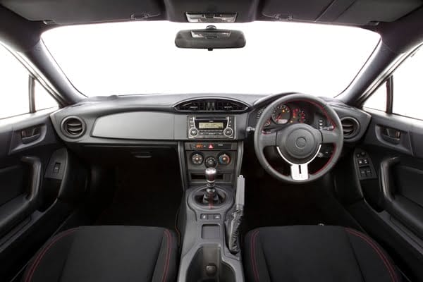 2012 Toyota 86 GT interior