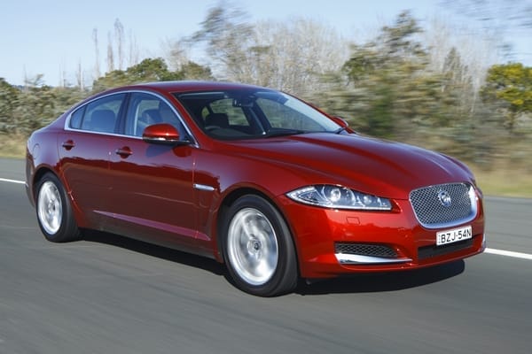 Jaguar XF 2.2L Diesel at AIMS 2012