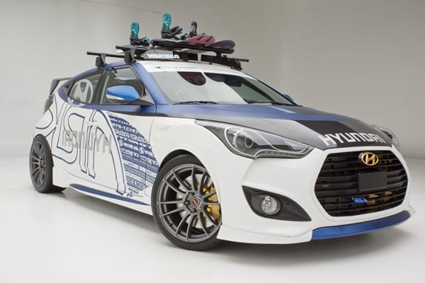 A 2012 SEMA ARK Performance Veloster Alpine Edition