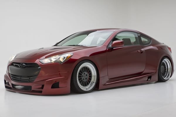 A 2012 SEMA FuelCulture Genesis Coupe Turbo Concept