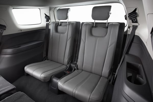 Holden Colorado7 LTZ third row seats