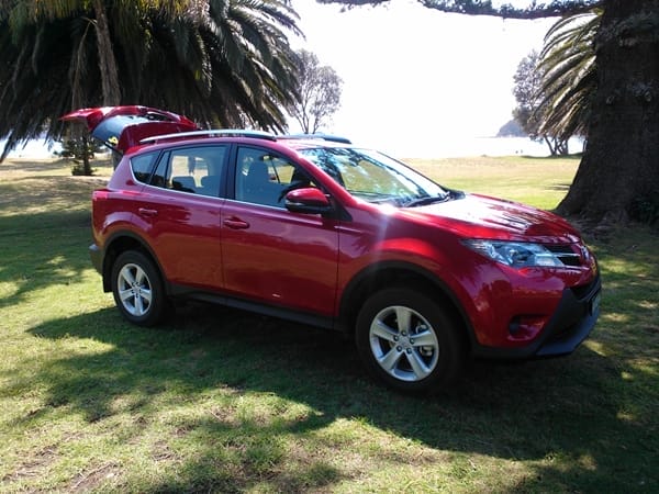 2013 Toyota Rav4 rear tailgate