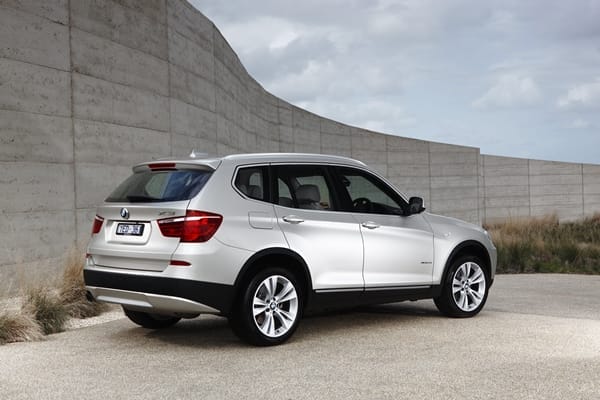 2013 BMW X3 rear 2013 BMW X3 rear