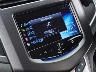 Holden Barina CDX Siri Screen