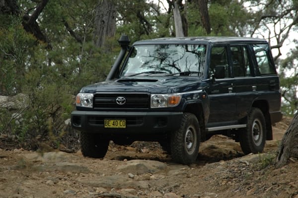 Toyota Landcruiser 76 series workmate wagon ext