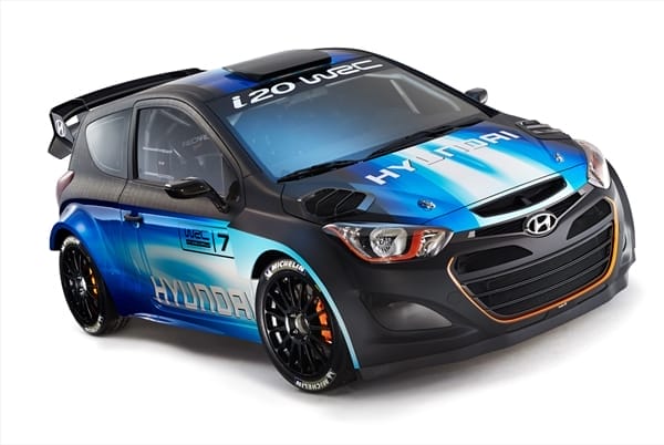 Upgraded Hyundai i20 WRC