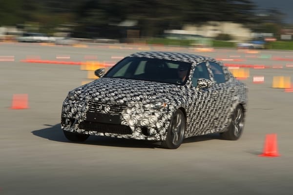 2013 Lexus IS Testing