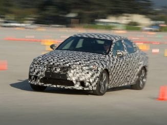 2013 Lexus IS Testing