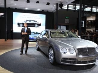 Dr Wolfgang Schreiber at Auto Shanghai 2013