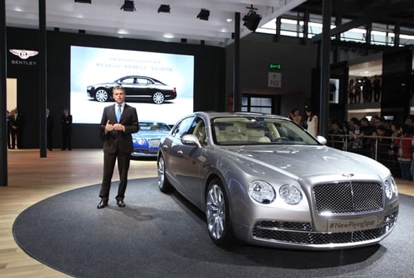 Dr Wolfgang Schreiber at Auto Shanghai 2013