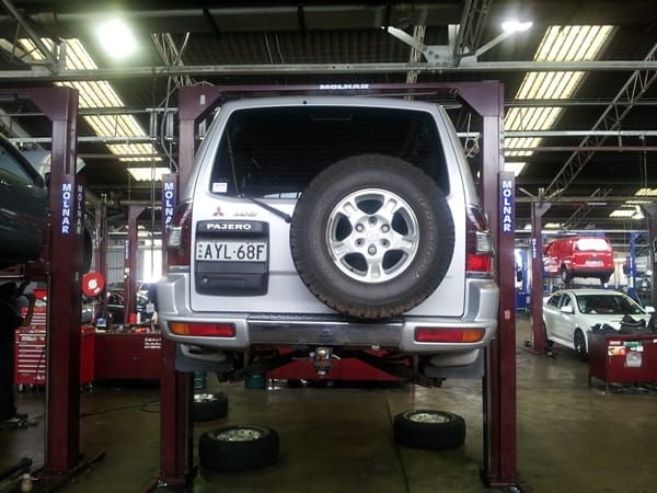 Project Pajero rear Project Pajero rear