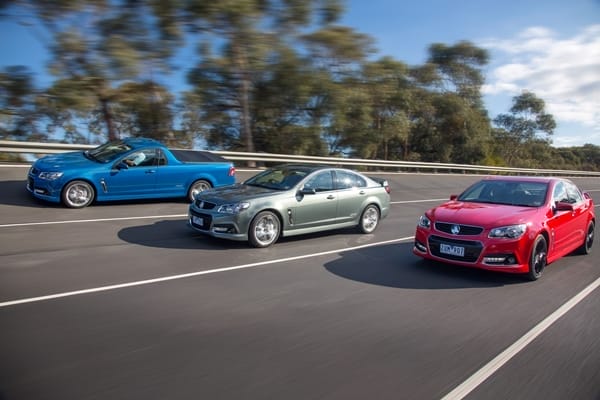 2014 Holden VF SSV Redline range